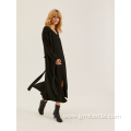 Autumn Casual Breathable Comfortable X-Long Cardigan